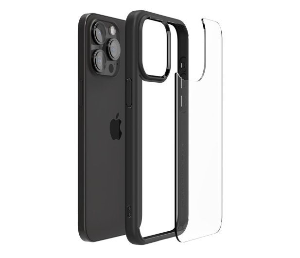 SPIGEN Ultra Hybrid do iPhone 15 Pro Max matte black ACS06570 - 1178917 - zdjęcie 4